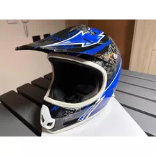 Casco Motocross Msr Assault Talla L - Usado