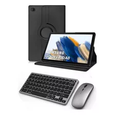 Capa Case Com Teclado E Mouse Bluetooth P Tablet Sm A8 X200 