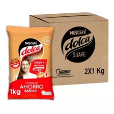 2 Bolsas Nescafé Dolca Suave 1k, Nestlé, Café Instantaneo