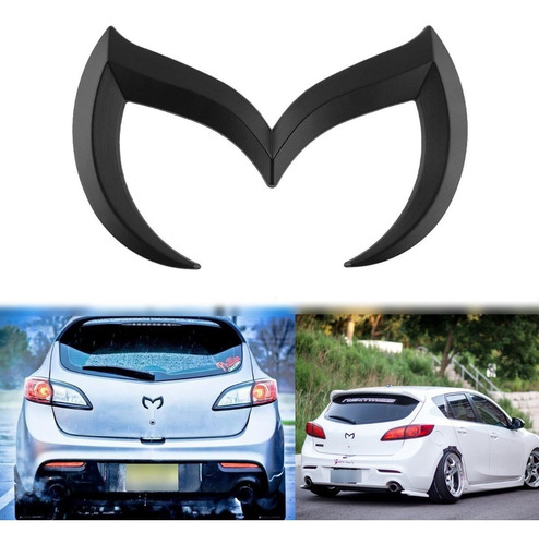 Emblema Mazda Evil Tuning Adherible Auto Parrilla Cajuela Foto 8