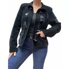 Chaqueta Campera Montgomery Mujer Talle L Lefties Pana Perfe