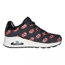 Zapatilla Mujer Skechers Uno Rolling Stones Say It Loud