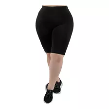 Kit 6 Bermudas Suplex Plus Size G1 G2 G3 Cós Alto 