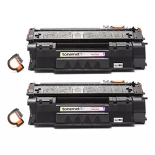 2x Toner Compatível Q5949a Q7553a 49a 53a M2727 P2015 P2014