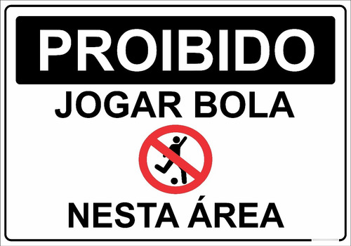 Proibido jogar bola