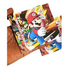 Lembrancinha 30 Unds Revistas Mini De Colorir Super Mario 