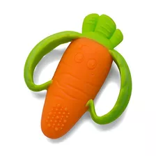 Lil Nibble Teethers Carrot Mordedor Sensorial Silicona Text