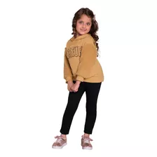 Conjunto Infantil Feminino Casaco E Legging Milon Ref: 14581