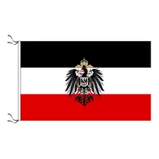 Bandera Alemana Imperio Alemán Con Escudo 150x90