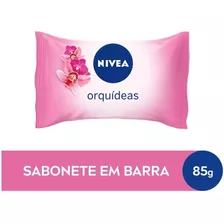 Sabonete Em Barra Hidratante Orquídeas 85g Nivea