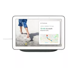 Google Nest Hub Con Asistente Virtual Google Assistant, Pantalla Integrada De 7 Color Charcoal 110v/220v