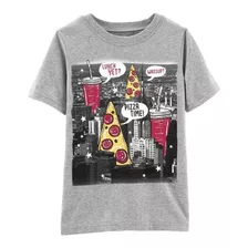 Blusa Pizza Carters Menino + Brinde