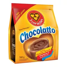 Achocolatado Em Pó Chocolatto 560g Três Corações