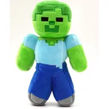 Pelúcia Steve Jogo Game Geek Minecraft - ( Aldeão Zumbi ) -
