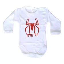 Ropa Body Para Bebé Guagua Avenger Mini Spiderman Araña