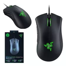 Mouse Gamer Razer Deathadder 6400dpi Essential Cor Preto