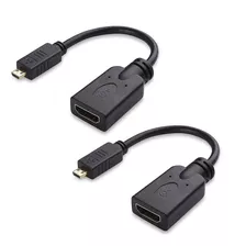 Adaptador Micro Hdmi A Hdmi Cable Matters, Paquete De 2 (hdm