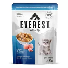 Everest Gatos Filhotes Sabor Frango Sachê 85g