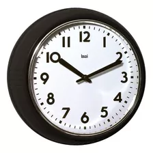 Reloj De Pared De La Escuela Bai, Negro