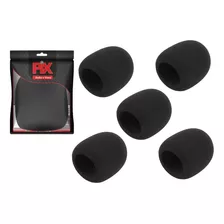 5x Espuma Globo Anti Puff Microfone Proteção Pop Filter