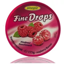 Balas Importadas 175g - Fine Drops Sabor Framboesa