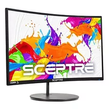 Scepter Curved Monitor Para Juegos De 24 75 Hz Hdmix2 Vga