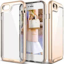 Case Caseology Para iPhone 7 8 Normal Se 2020 Borde Dorado