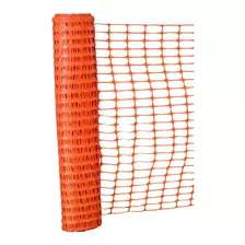 Rollo De Malla De Seguridad/señalización Naranja 1m X 45m