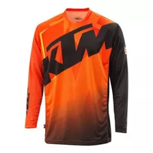 Jersey Para Motociclista Naranja