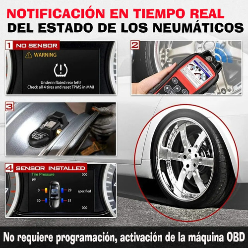 Sensor Tpms Presion Para Chevrolet Silverado 1500 2500 3 [u] Foto 3