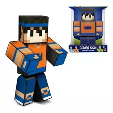 Boneco Youtuber Minecraft 25cm Hey Davi Familia Arqueira