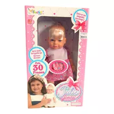 Brinquedo Infantil Divertido Boneca Julie 30 Frases