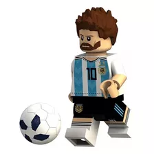 Figuras Lego Fútbol Messi Cristiano Ronaldo Maradona Pele