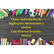 Clases Individuales O Grupales: Ingles Online (60min)