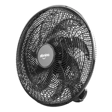 Ventilador Oscilante Parede 60cm Monta Fácil Sem Instalação Cor Da Estrutura Preto Cor Das Pás Prata Diâmetro 60 Cm Frequência 60hz Material Das Pás Polipropileno Quantidade De Pás 8 220v