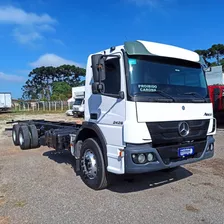 Mb Atego 2426, Truck 6x2, 2013. Chassi 10 Metros