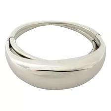 Brazalete Calvin Klein Plateado Para Mujer Kj3xmd00010m