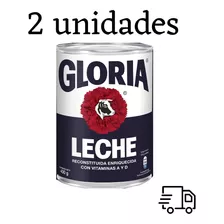 Leche Gloria Reconstituida Enriquecida 400g 2unid.