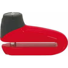 Cadeado Trava Disco Freio Moto Universal Anti-roubo Abus 300 Cor Vermelho