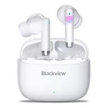 Audifonos Blackview Bluetooth 5.3 Airbuds4 In-ear Gamer Ipx7 Color Blanco