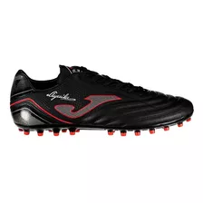 Tenis Tachón Negro/rojo Para Hombre