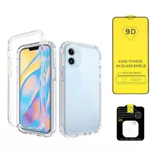 Funda Para iPhone 11 Pro Uso Rudo 2 En 1 Mica Protect Camara