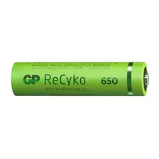 Pilha Recarregável Gp Recyko C/ 2 Aaa Nimh 650mah 1,2v