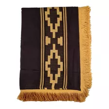 Poncho Azabache Gaucho Baile Desfile Folklore 180cm (74807)