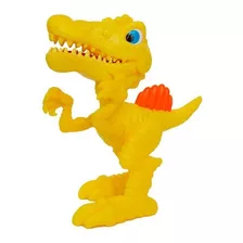 Junior Megasaur Dino Comilao Amarelo - Fun Divirta-se