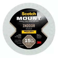 Cinta De Montaje Para Interiores Scotch 19 Mm X 8,9mts Pared