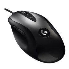 Mouse Gamer Mx518 Hero Usb Original Logitech G Color Negro/plata