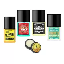 Kit Sos Unhas Top Beauty - Bases, Esmalte E Cerinha Abenç.