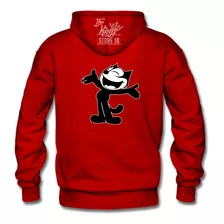 Poleron Cierre, Felix The Cat, El Gato Felix, Dibujo Clasico / The King Store