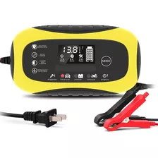 Cargador Baterías 12v Carro Moto Repara Tester 